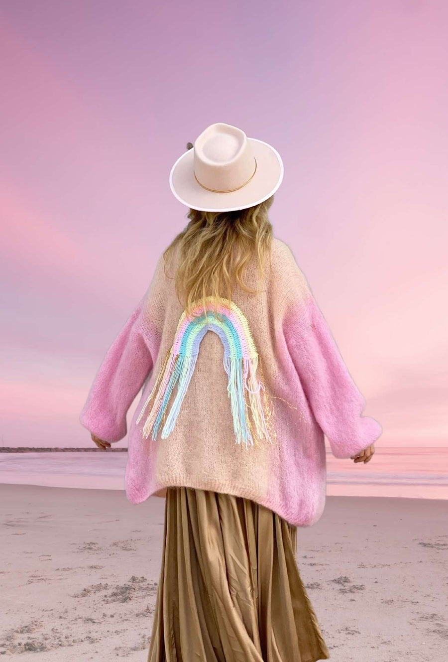 Gilet court Rainbow Bubble