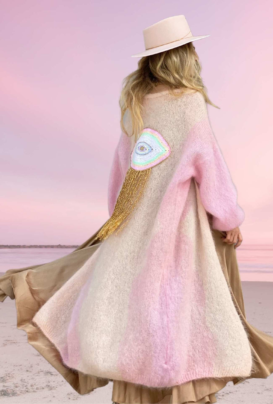 Gilet Long Rainbow Bubble
