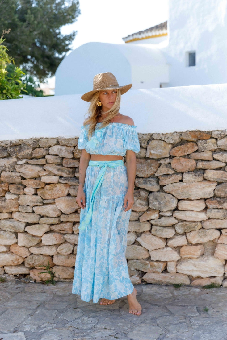 Blouse Therese Blue Romance