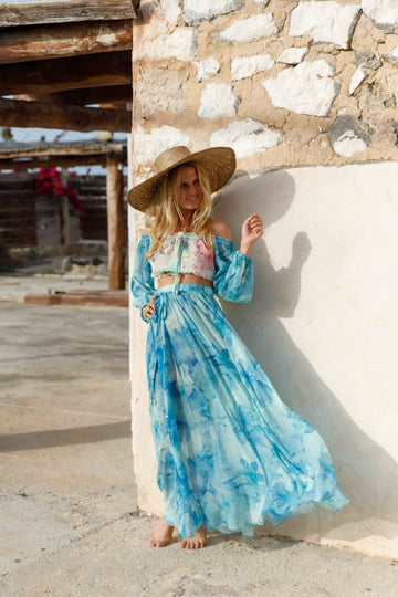 Blouse Alicia Aqua Frenchy