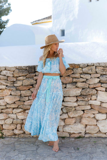 Blouse Therese Blue Romance