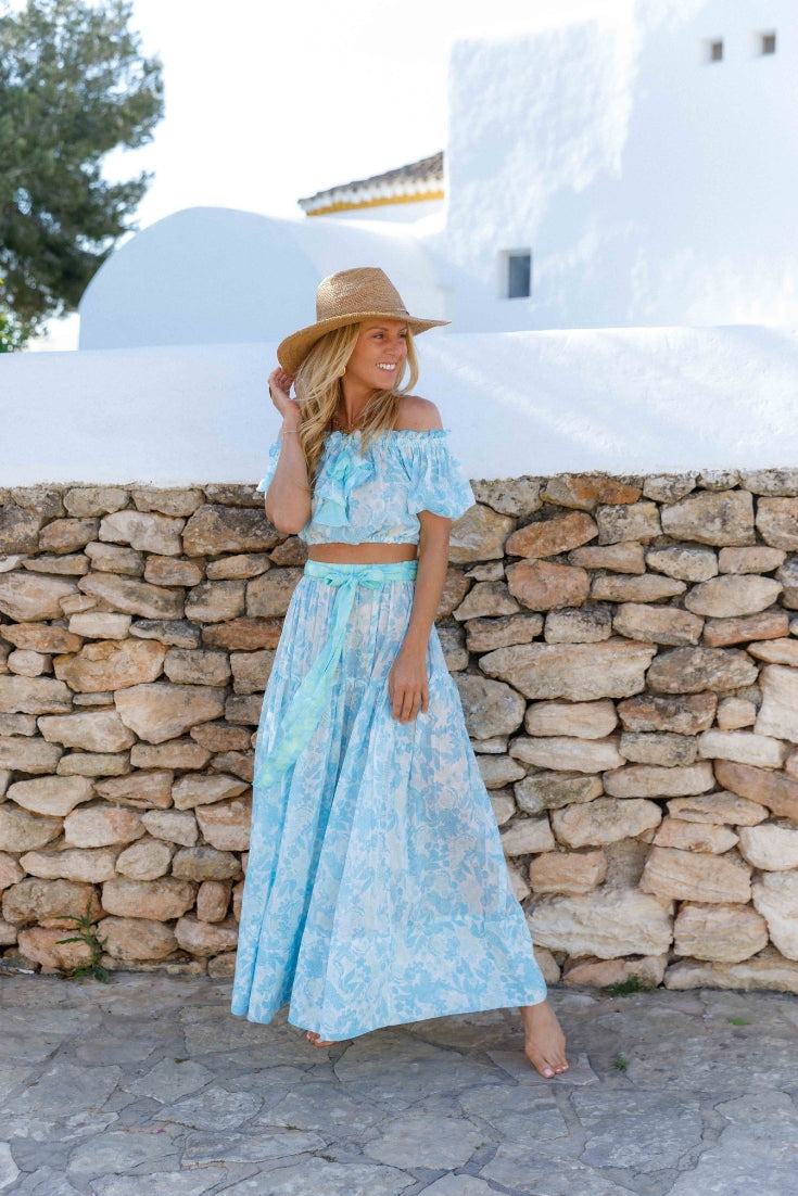 Blouse Therese Blue Romance