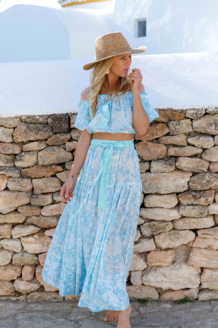 Jupe Romane Blue Romance