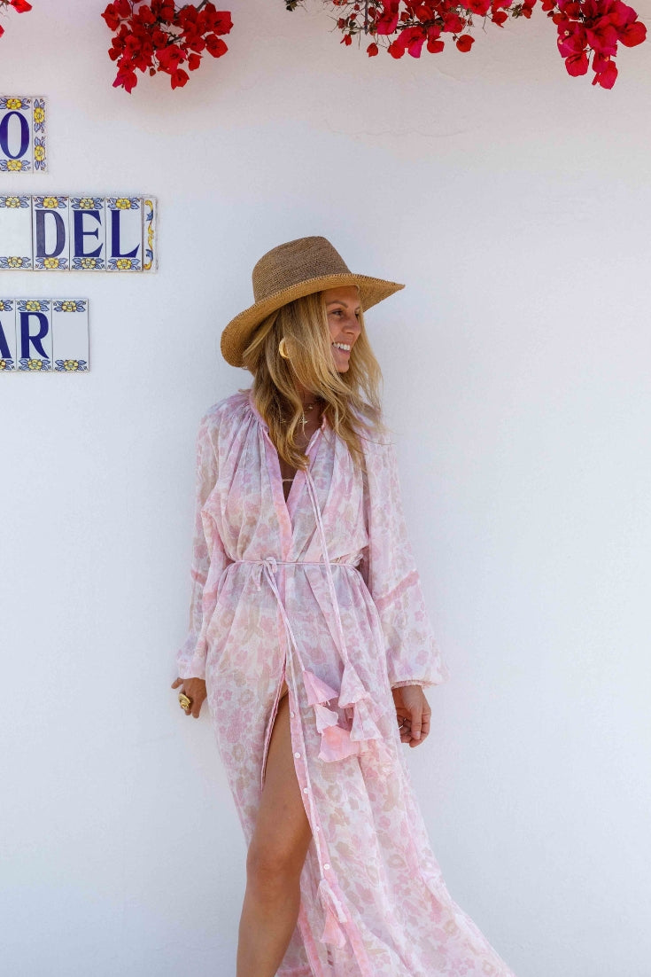 Robe Vanille Pink Romance