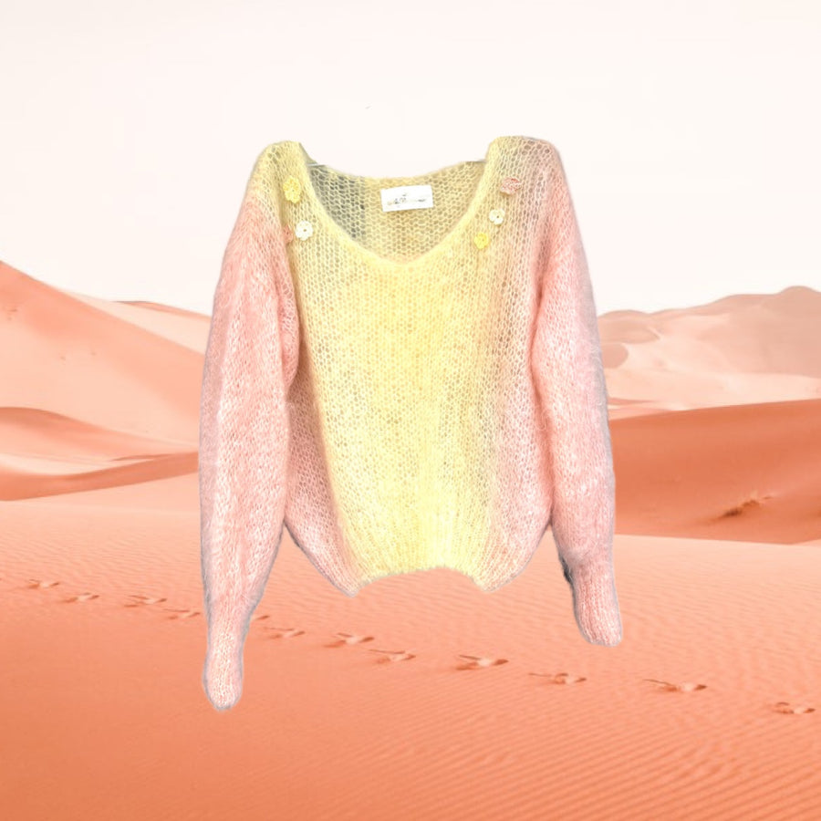 Pull Tie & Dye APRICOT/YELLOW